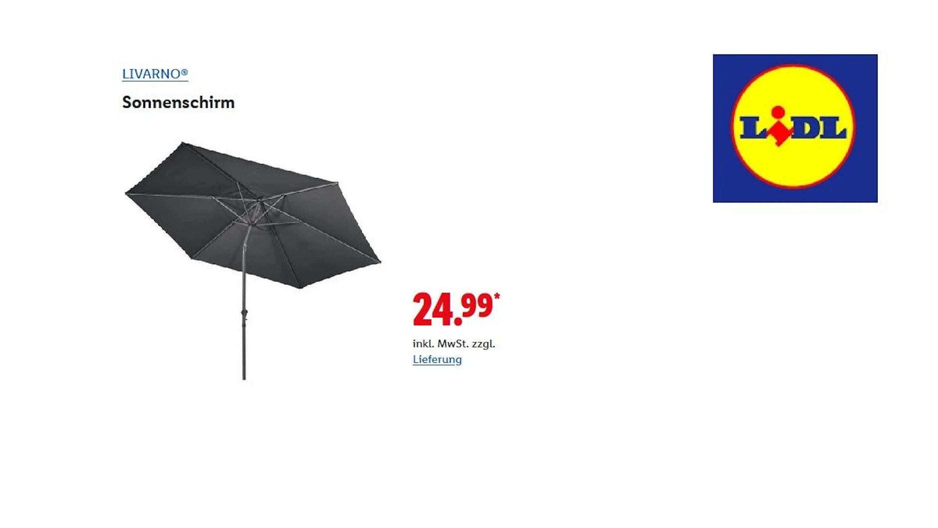 Livarno Sonnenschirm