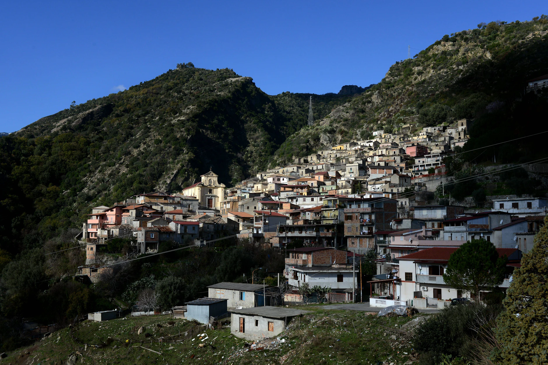 San Luca in Kalabrien gilt als inoffizielle Zentrale der&nbsp; ’Ndrangheta, einer der mächtigsten italienischen Mafiaorganisation.