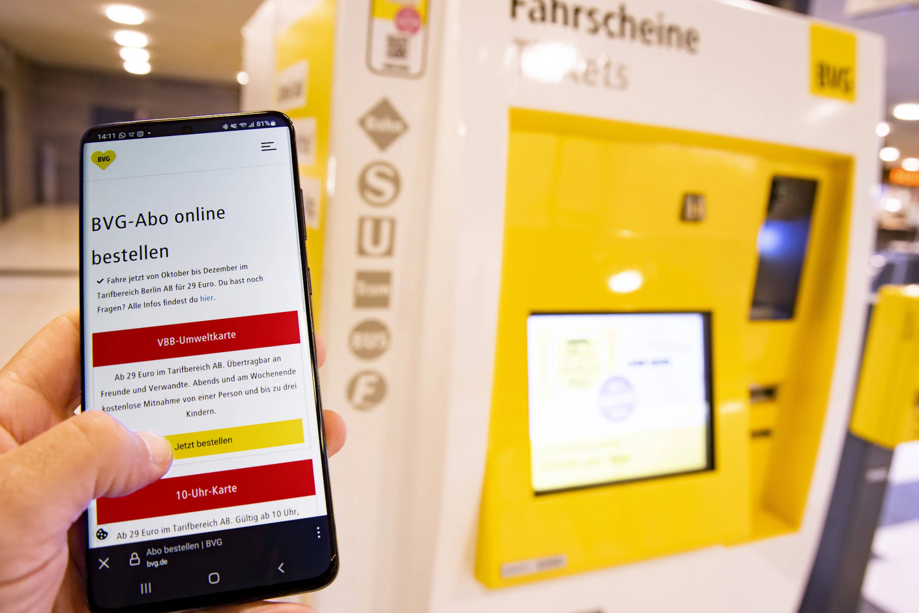 BVG und S-Bahn: Ticketautomaten in Berlin vor dem Aus?