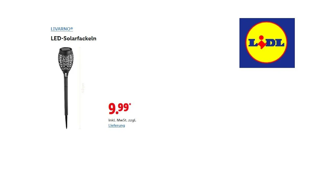  LED-Solarfackeln