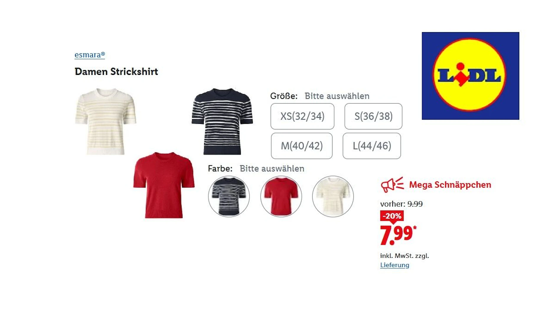 Esmara Damen Strickshirt