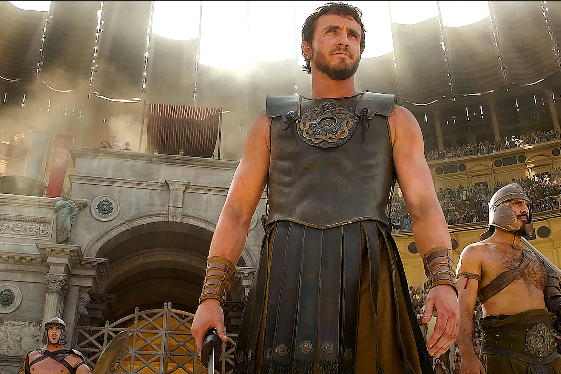 Paul Mescal in „Gladiator 2“&nbsp;lief bis Anfang 2025 im Kino und kommt jetzt zu Netflix.