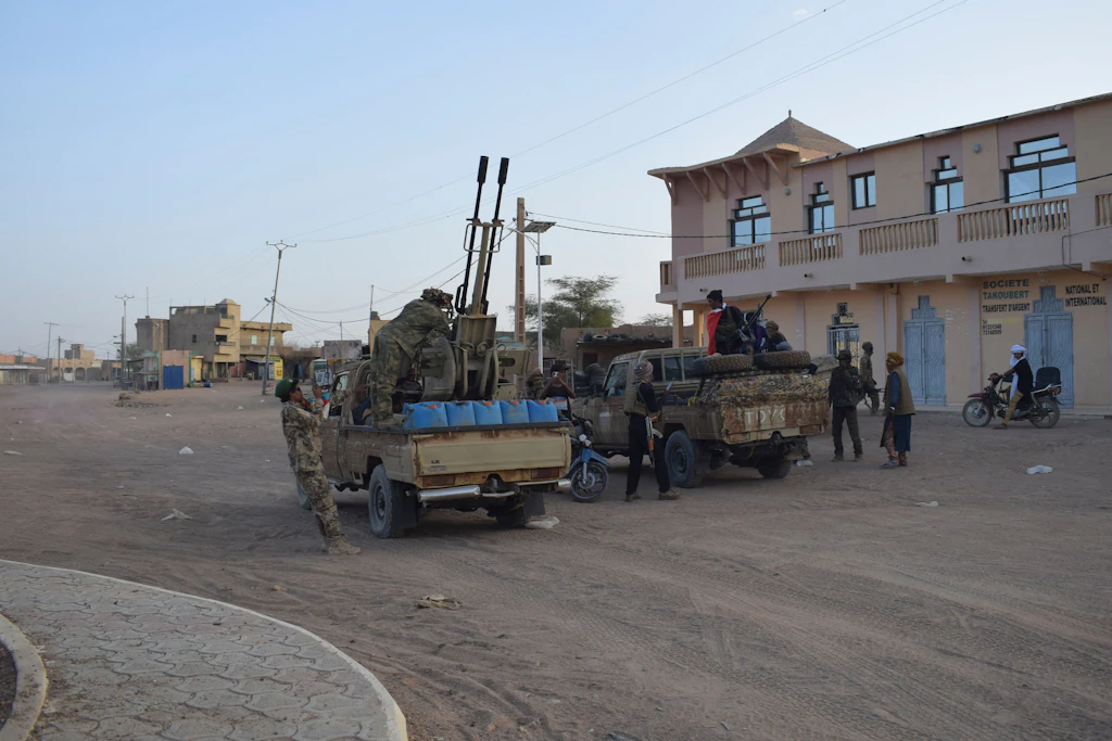 Rebellen in Kidal: Kämpfer der FLA nach der Einnahme der strategisch wichtigen Stadt.