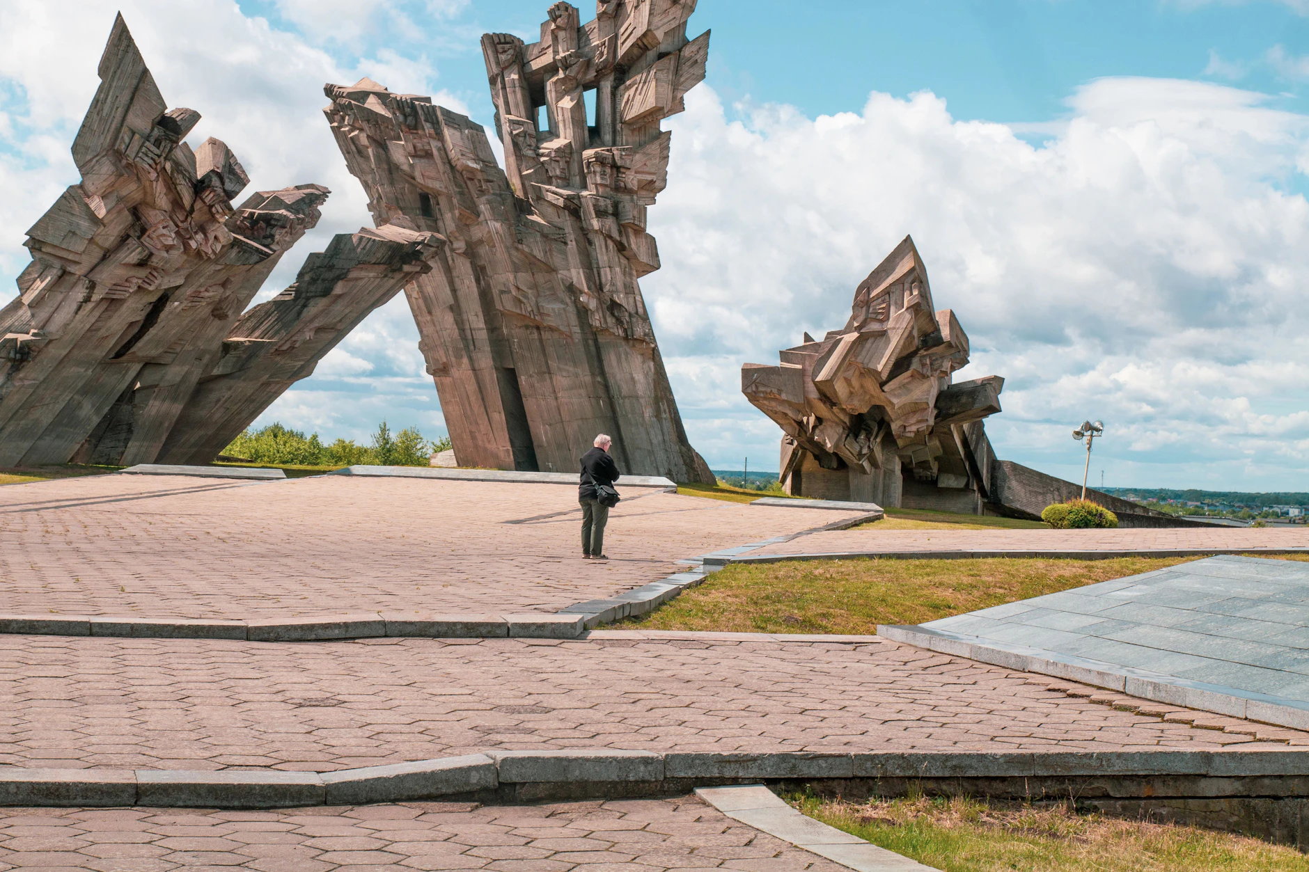 Gedenkstätte am Neunten Fort in Kaunas: Hier ermordeten die Nationalsozialisten und litauische Kollaborateure mehr als 50.000 Menschen, überwiegend Juden.