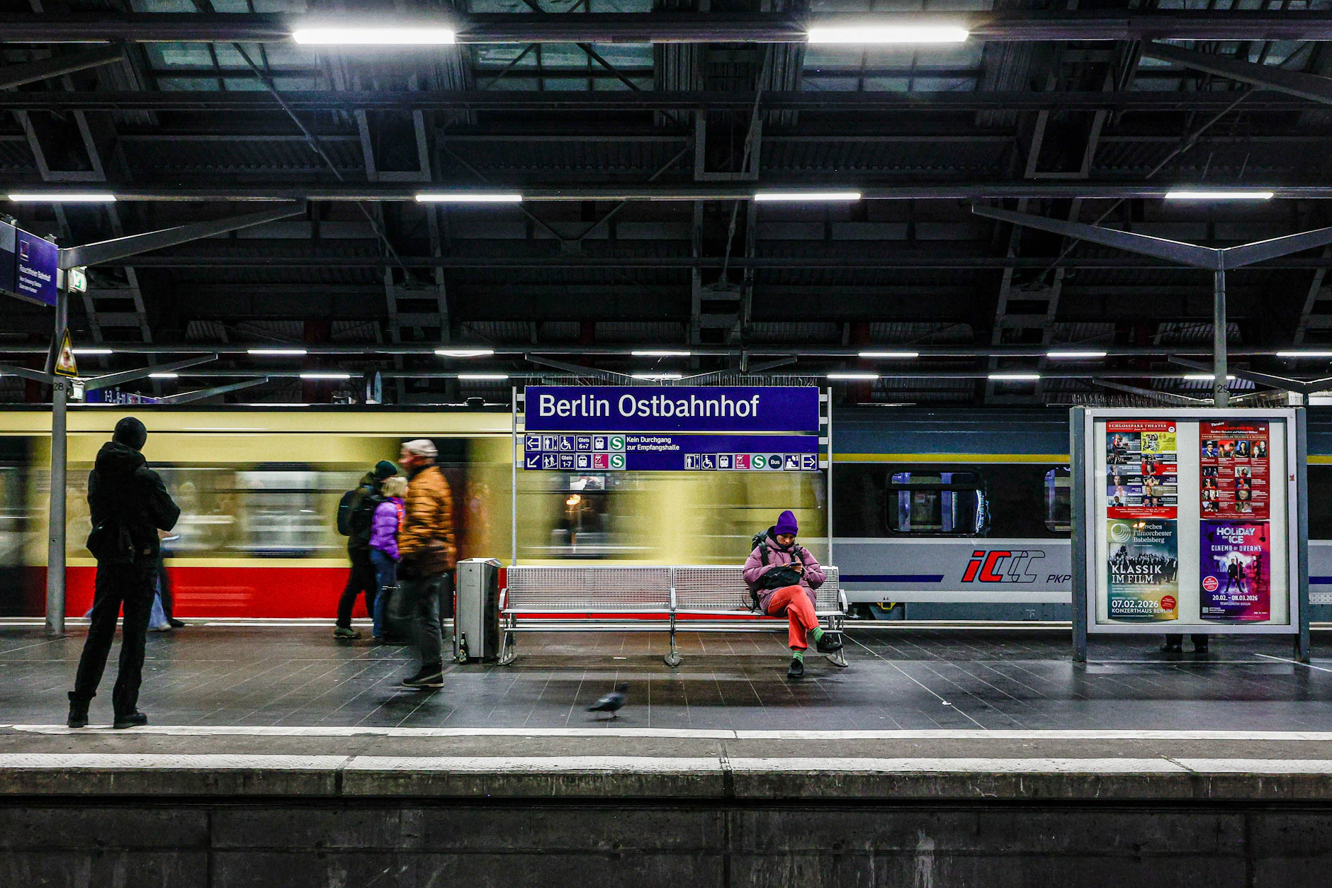 Am Ostbahnhof gilt am 1. Mai ein Alkoholverbot.