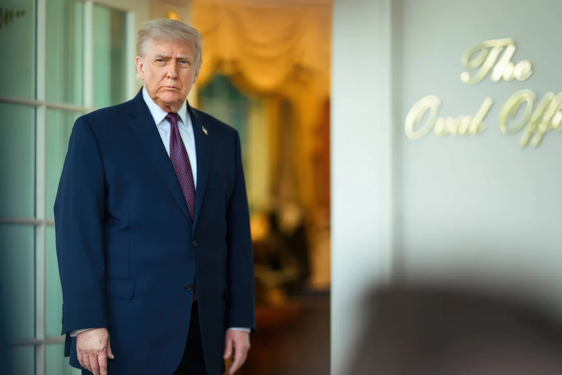 Trump nutzt den Angriff für ein anderes Ziel: seinen geplanten Ballsaal.