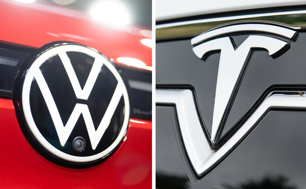 Milliarden-Krise vs. eiserne Härte: VW und Tesla im Fehlzeiten-Duell