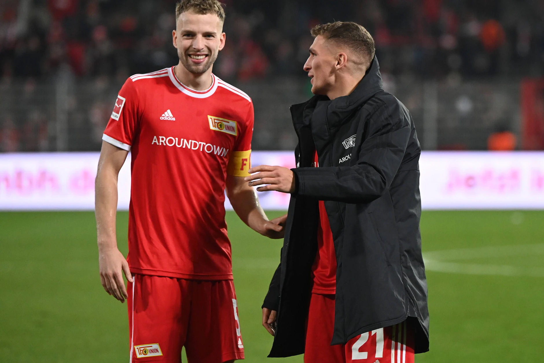 Marvin Friedrich (l.) und Grischa Prömel wurden bei Union zu besten Freunden.
