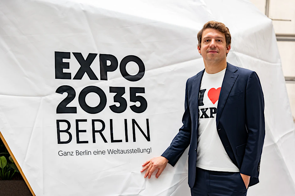 Daniel-Jan Girl möchte die Expo 2035 nach Berlin holen.