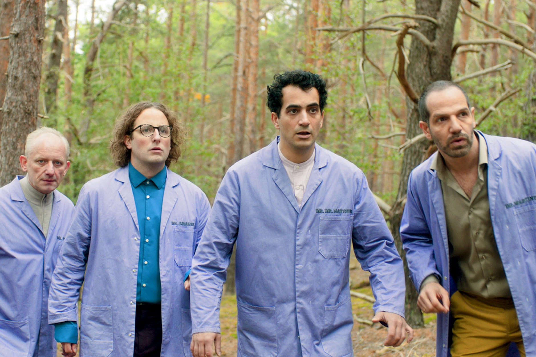 Allesamt „Geschützte Männer“, die Herren da im Wald. Zu sehen auf Arte.