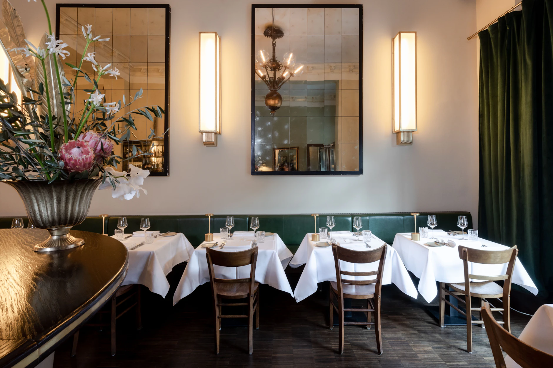 Irma la Douce: Hier wird distinguierte französische Küche im eleganten Ambiente serviert.