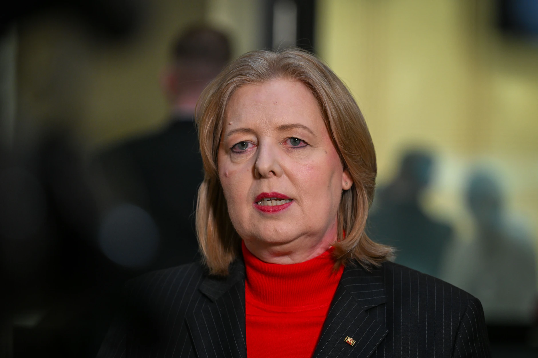 Arbeitsministerin Bärbel Bas lobt mit der Erhöhung die Verlässlichkeit der gesetzlichen Rente.