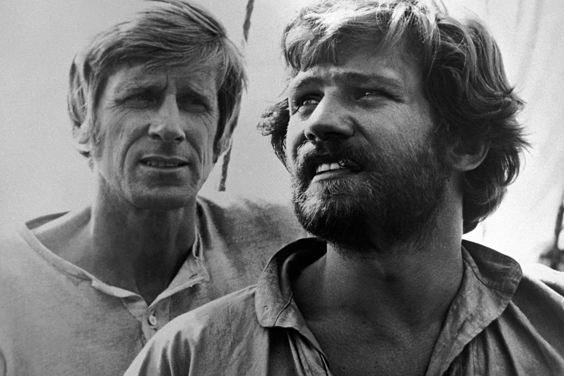 Szene aus „Der Seewolf“ (1971) mit Edward Meeks (li.) und Reimund Harmsdorf: Der erste DEFA-Regisseur  Wolfgang Staudte hatte diesen ZDF-Vierteiler gedreht.
