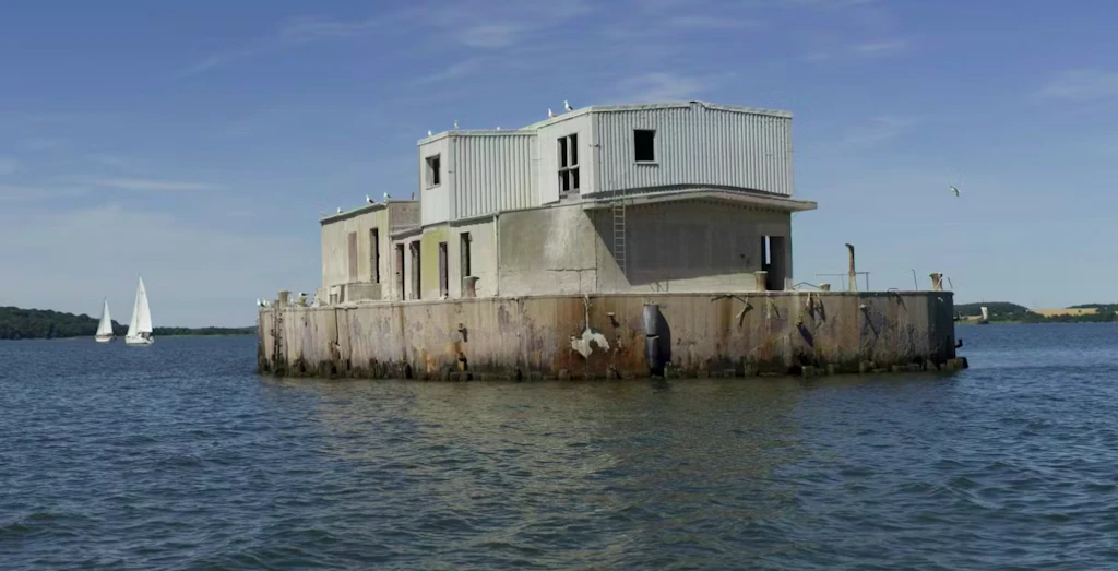 DDR-Lost-Place im Meer: Plattform vor Rügen wird versteigert