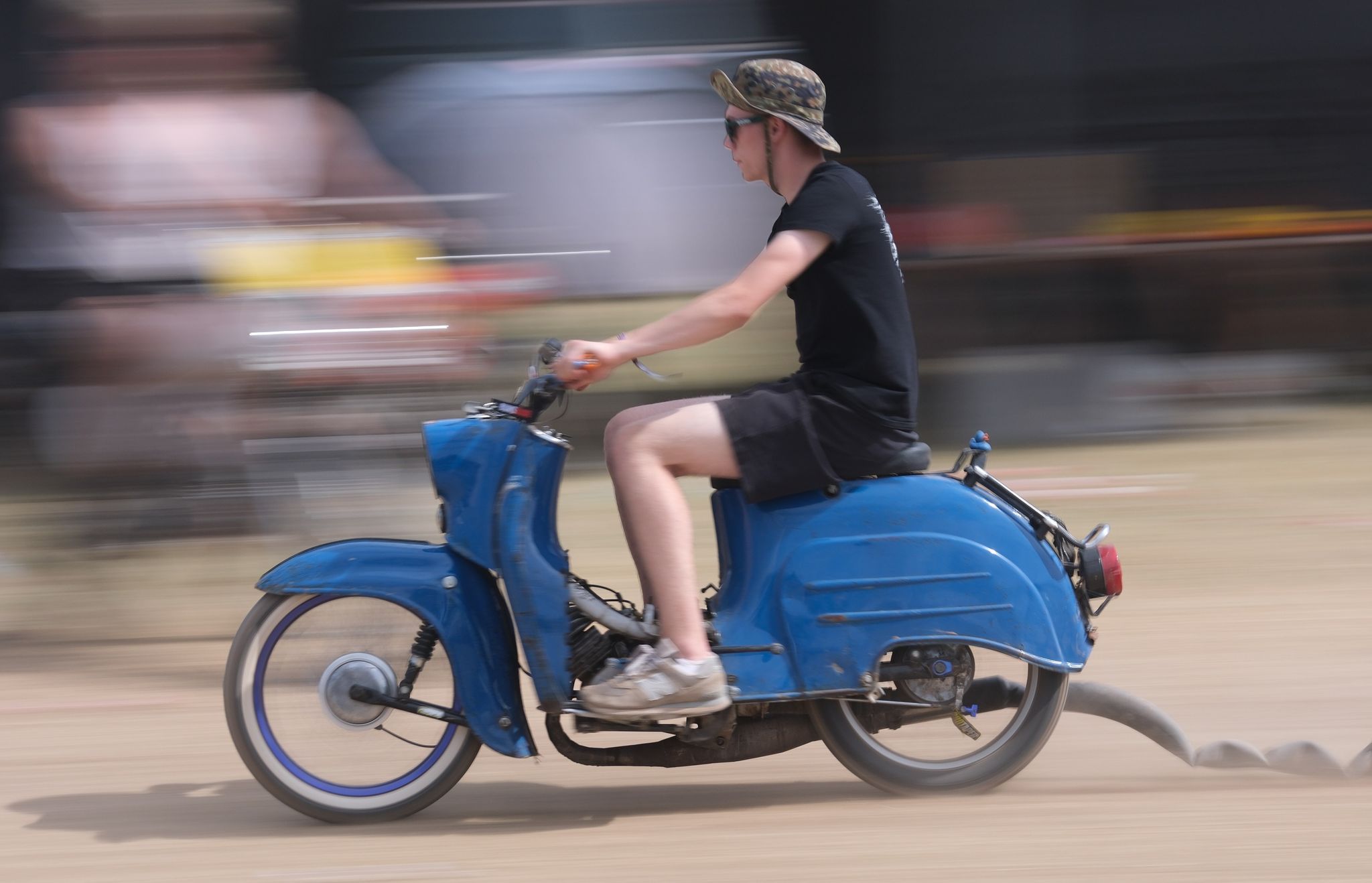 Mit 90 km/h: Teenager rast auf Simson-Moped der Polizei davon