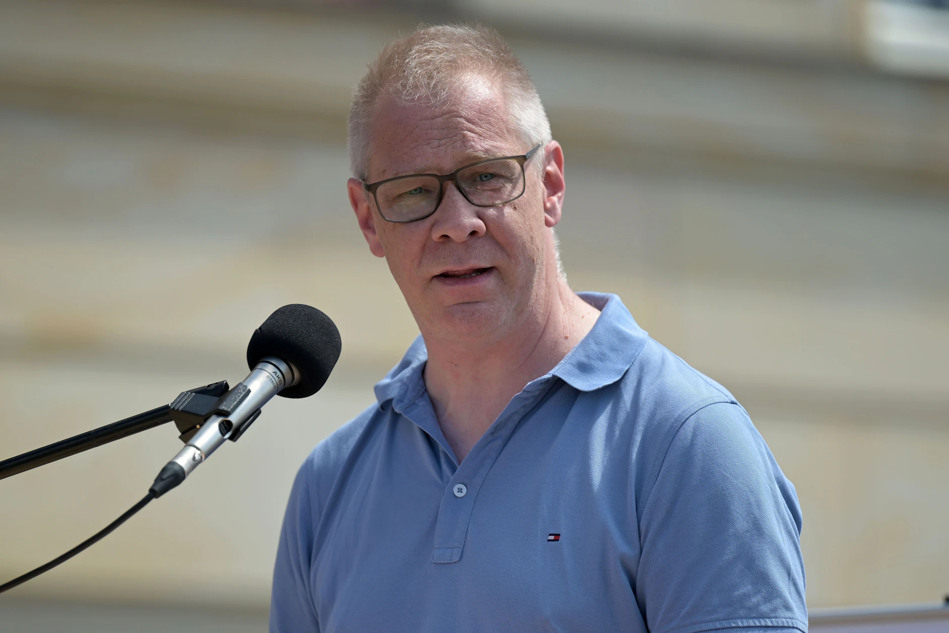 Auf das Privatgrundstück von Andreas Büttner wurde ein Brandanschlag verübt.