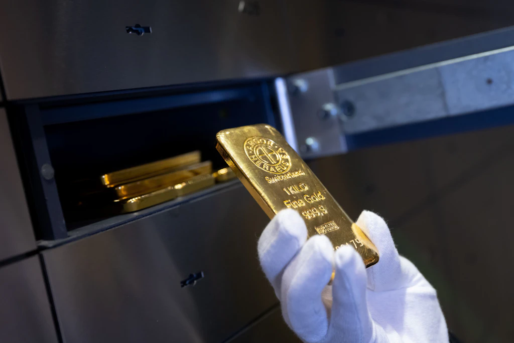 Bei Mäharbeiten in Bannewitz waren im Oktober 2025 zehn Goldbarren entdeckt worden. (Symbolbild)