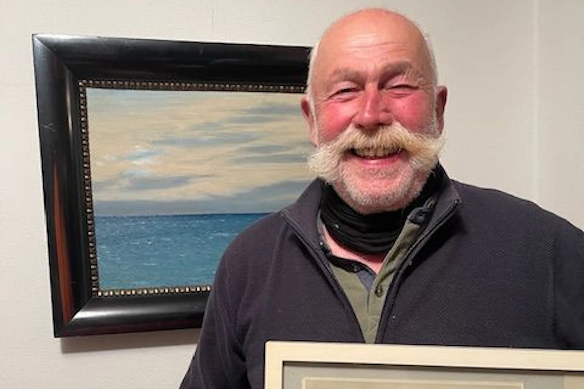 Karlheinz Petersen war 14 Monate als Funkoffizier auf der „Völkerfreundschaft" tätig und hat viele Erinnerungen an das Schiff.