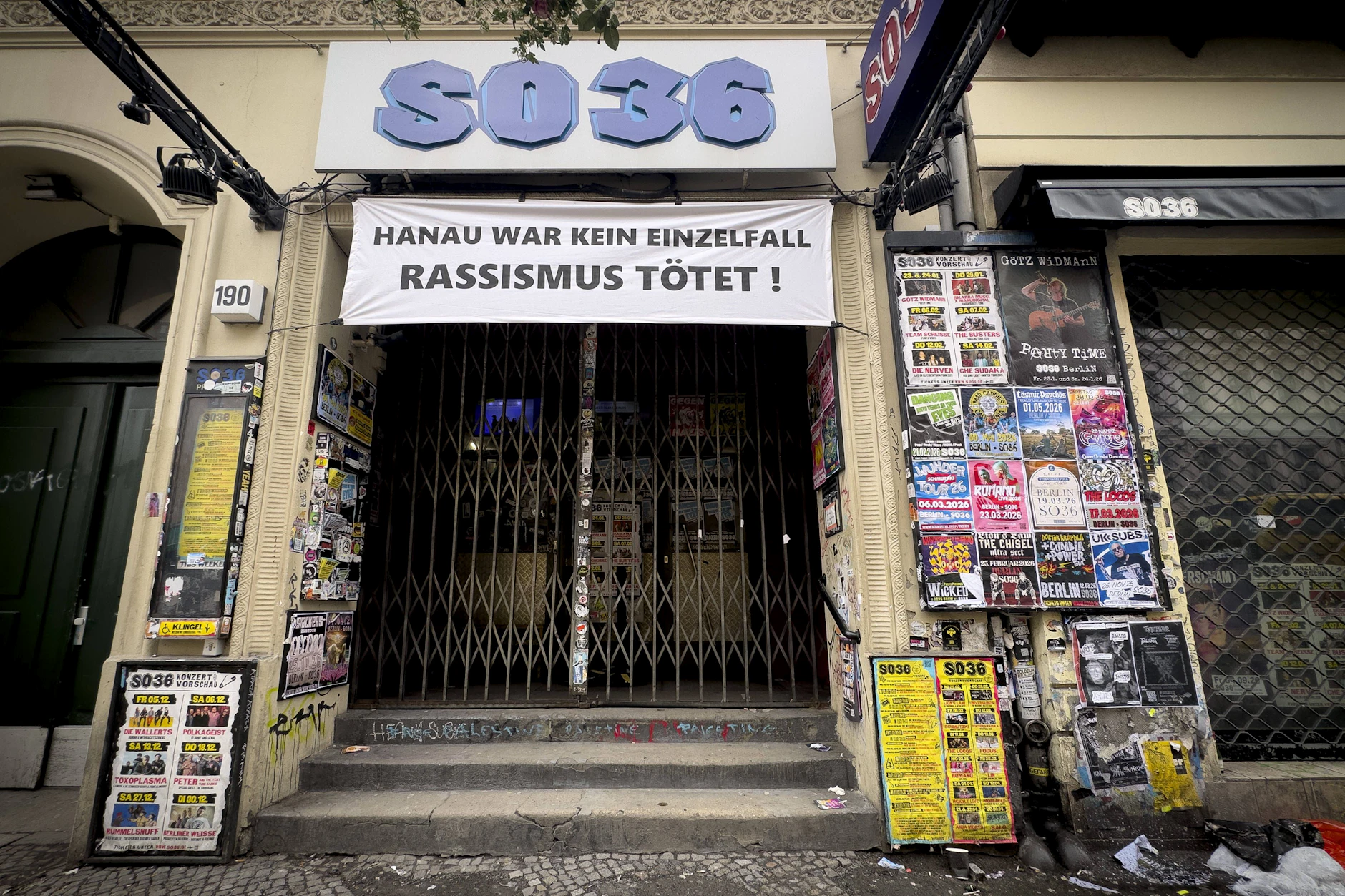 Der Club SO36 positioniert sich mit einer Konzertabsage klar antifaschistisch. 