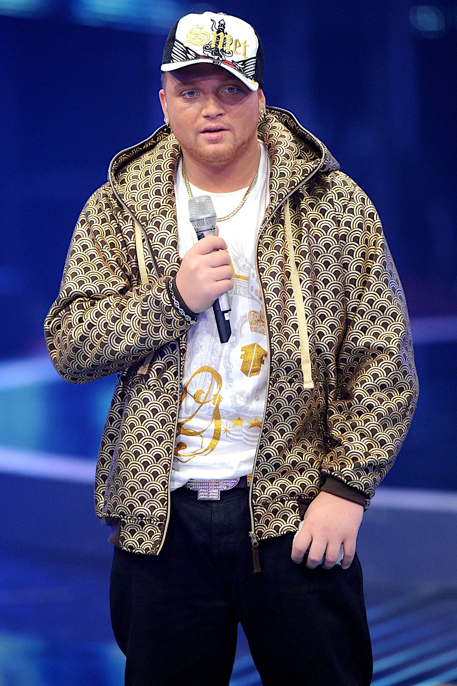 Menowin Fröhlich in der Live-Show von DSDS.
