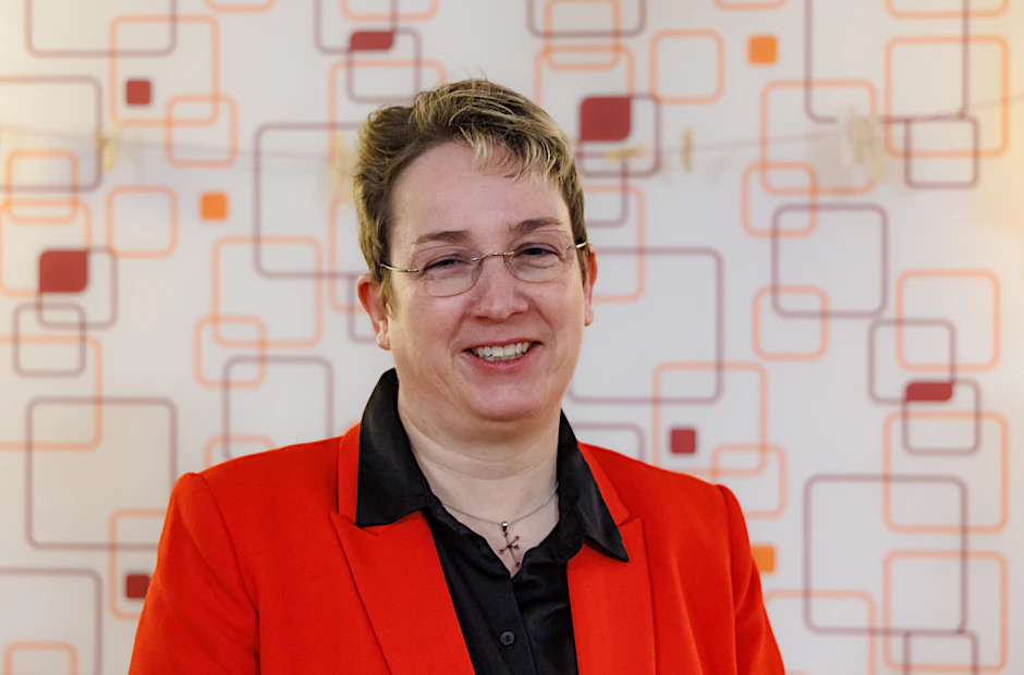 Traut der SPD mehr „Verlässlichkeit“ zu: Die Mitbegründerin des BSW in Mecklenburg-Vorpommern, Melanie Dango.