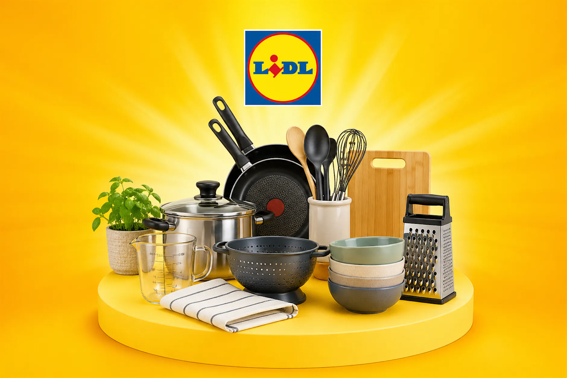 Lidl: Aller guten Dinge sind drei – Schnäppchen für Haushalt, Home und Kids