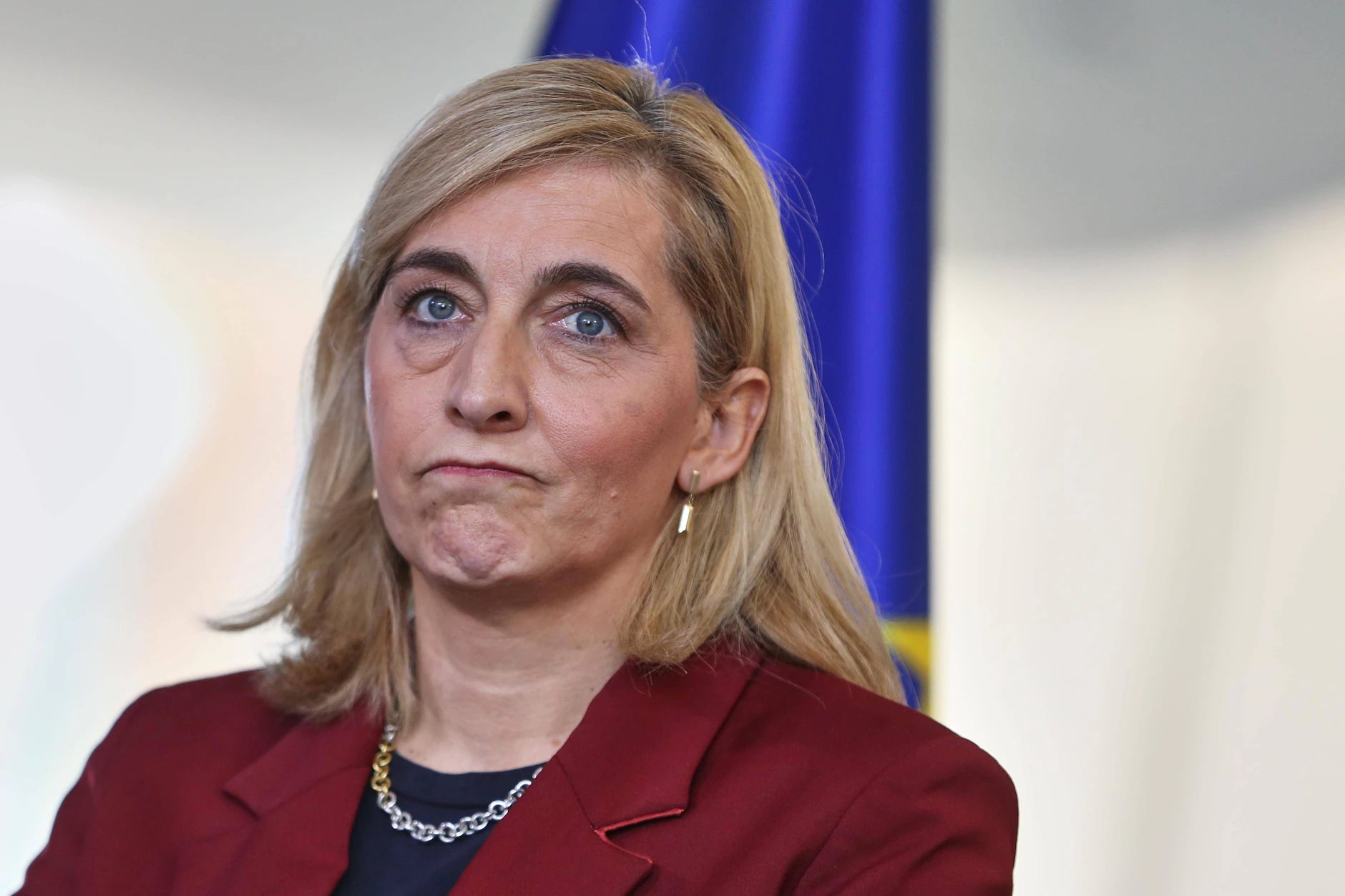 Bundesgesundheitsministerin Nina Warken (CDU) stellte die Kassenreform am 29. April 2026 in Berlin vor. 