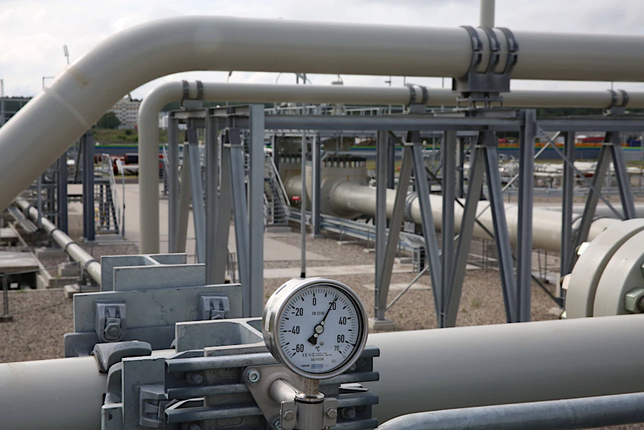 Ein Blick auf die Anlandestation für die Nord Stream 2-Pipeline. (Archivbild, 16.07.2020)