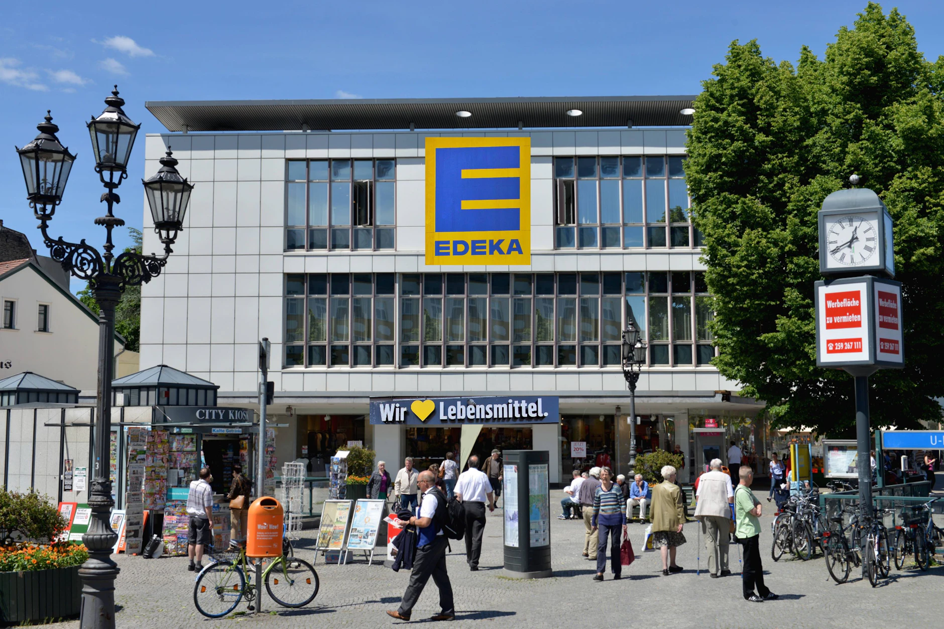 Eigene Visualisierung: So könnte es aussehen, wenn Edeka in Alt-Tegel einzieht.