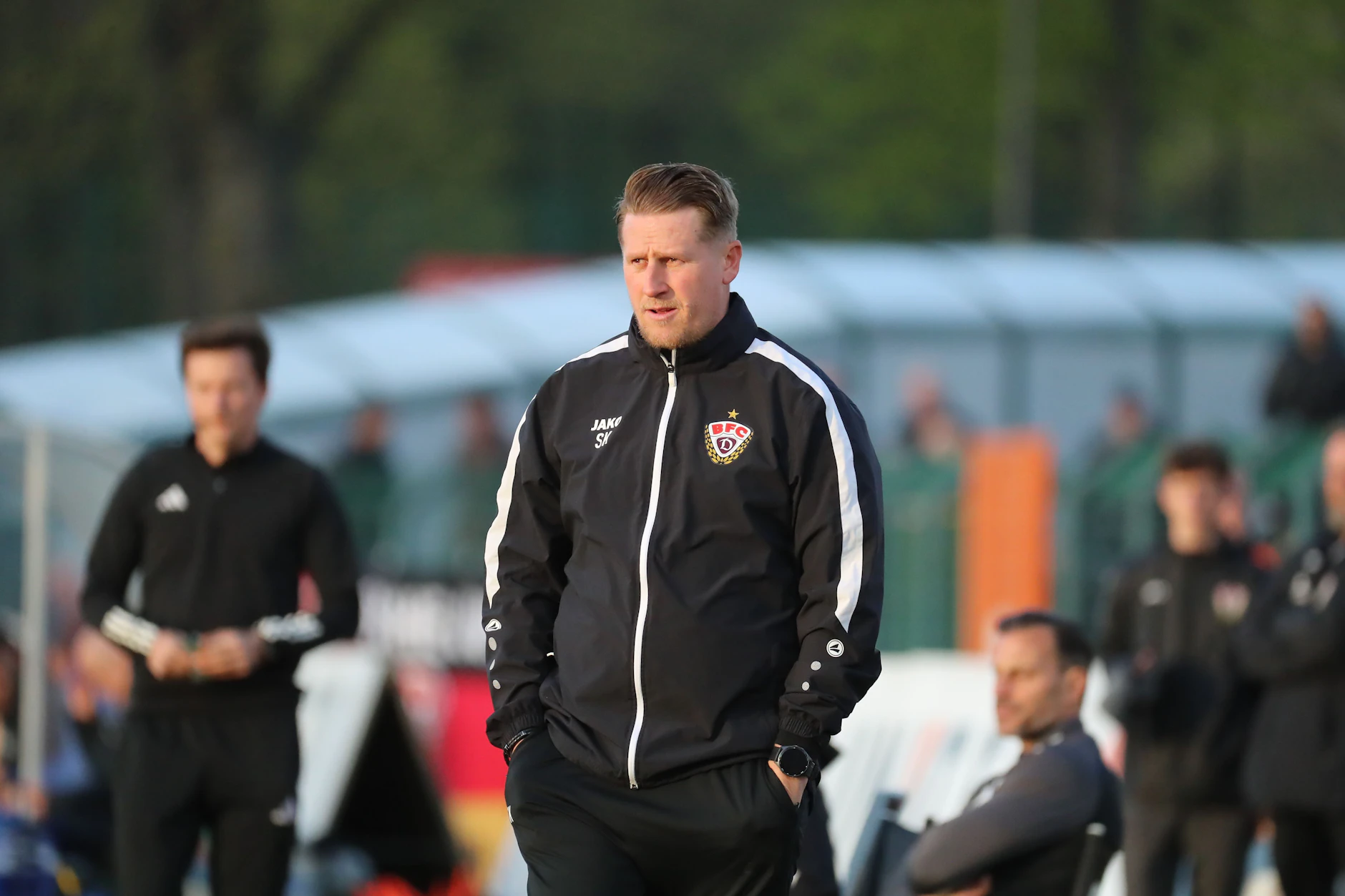 Trainer Sven Körner macht die kommenden Spiele des BFC Dynamo zum Casting für das Pokalfinale.