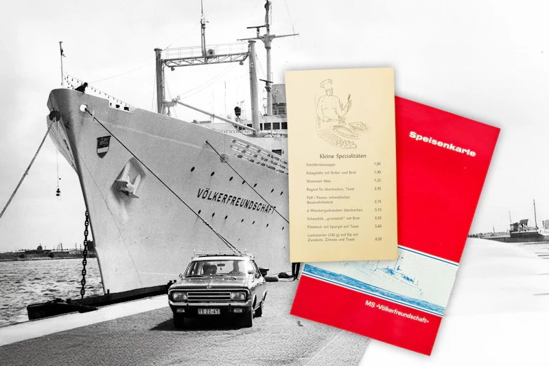 Essen in der DDR: So schlemmte man auf der MS Völkerfreundschaft