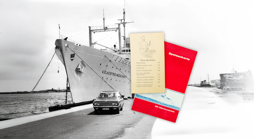 Essen in der DDR: So schlemmte man auf der MS Völkerfreundschaft