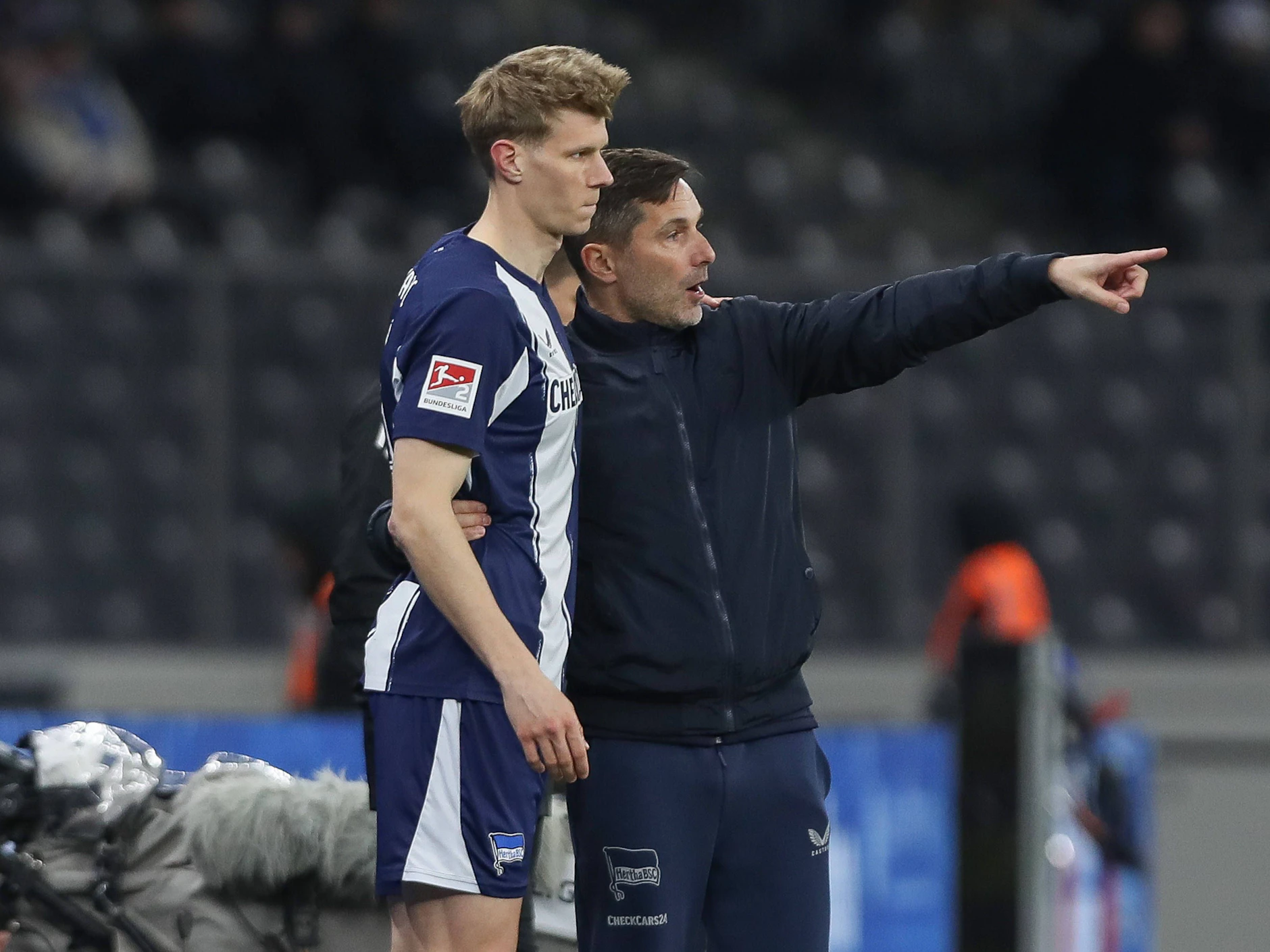 Vom Joker zum Stürmer 1 bei Hertha BSC. Trainer Stefan Leitl setzt jetzt auf Mittelstürmer Luca Schuler.