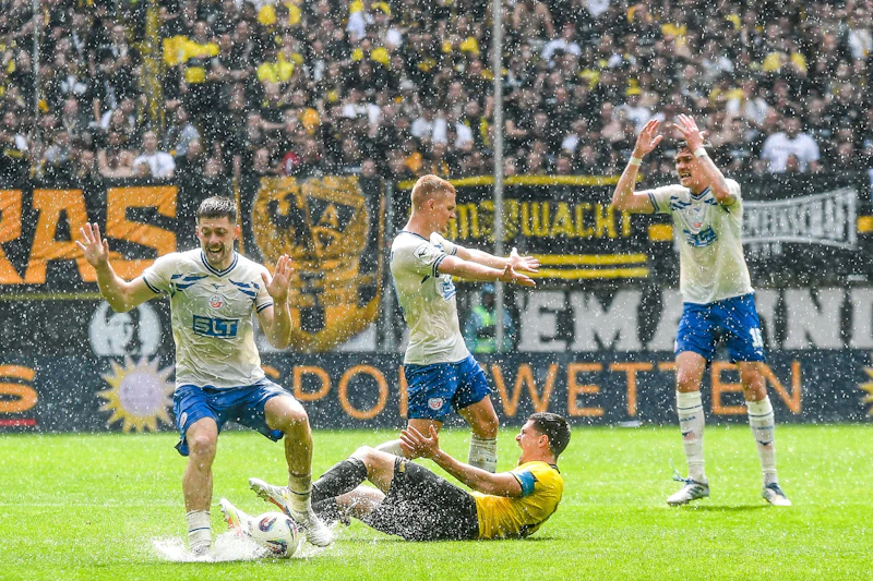 Aufstieg rückt in weite Ferne: Hansa Rostock lässt in Aachen Punkte liegen