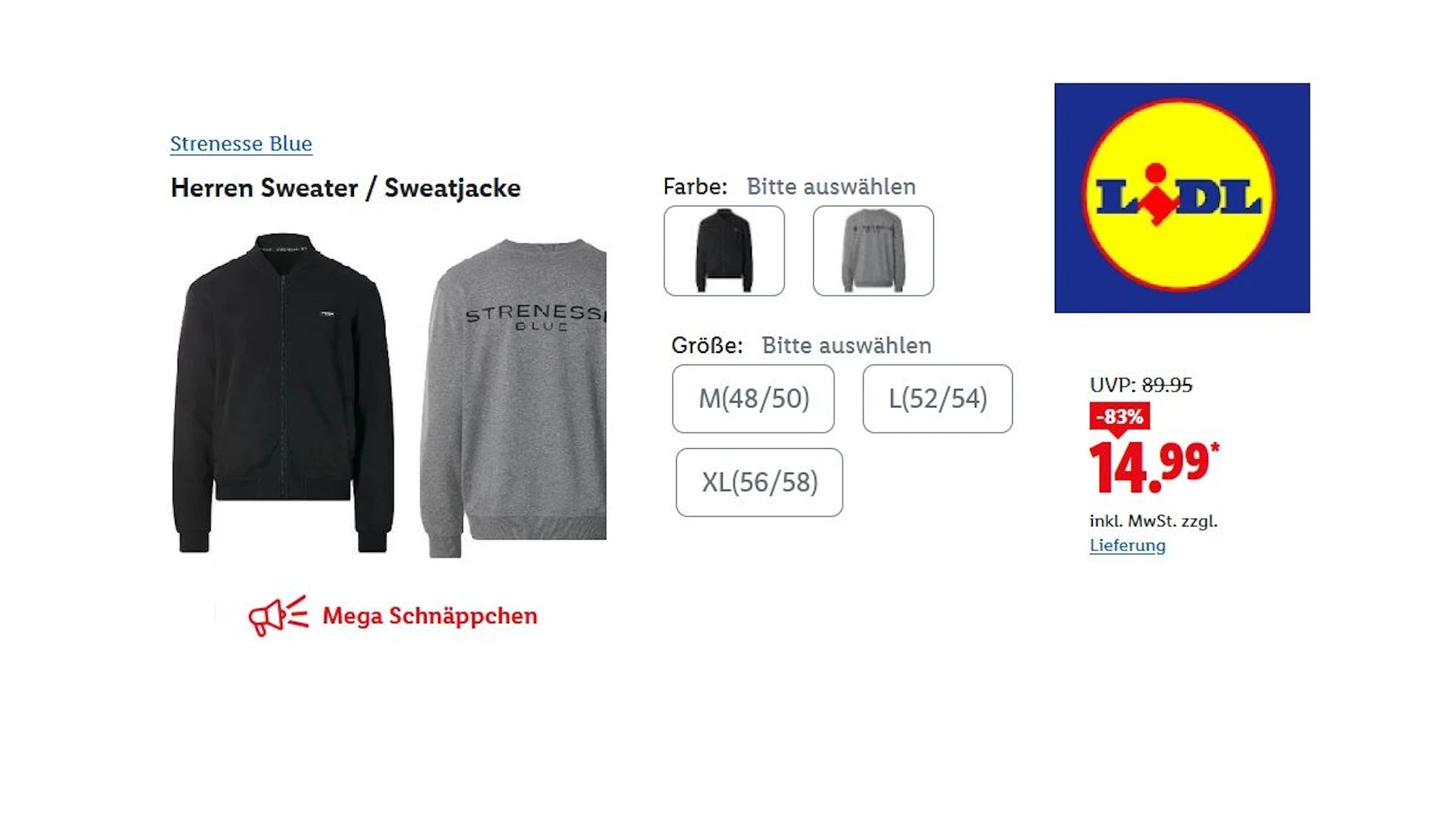 Strenesse Blue Herren Sweater