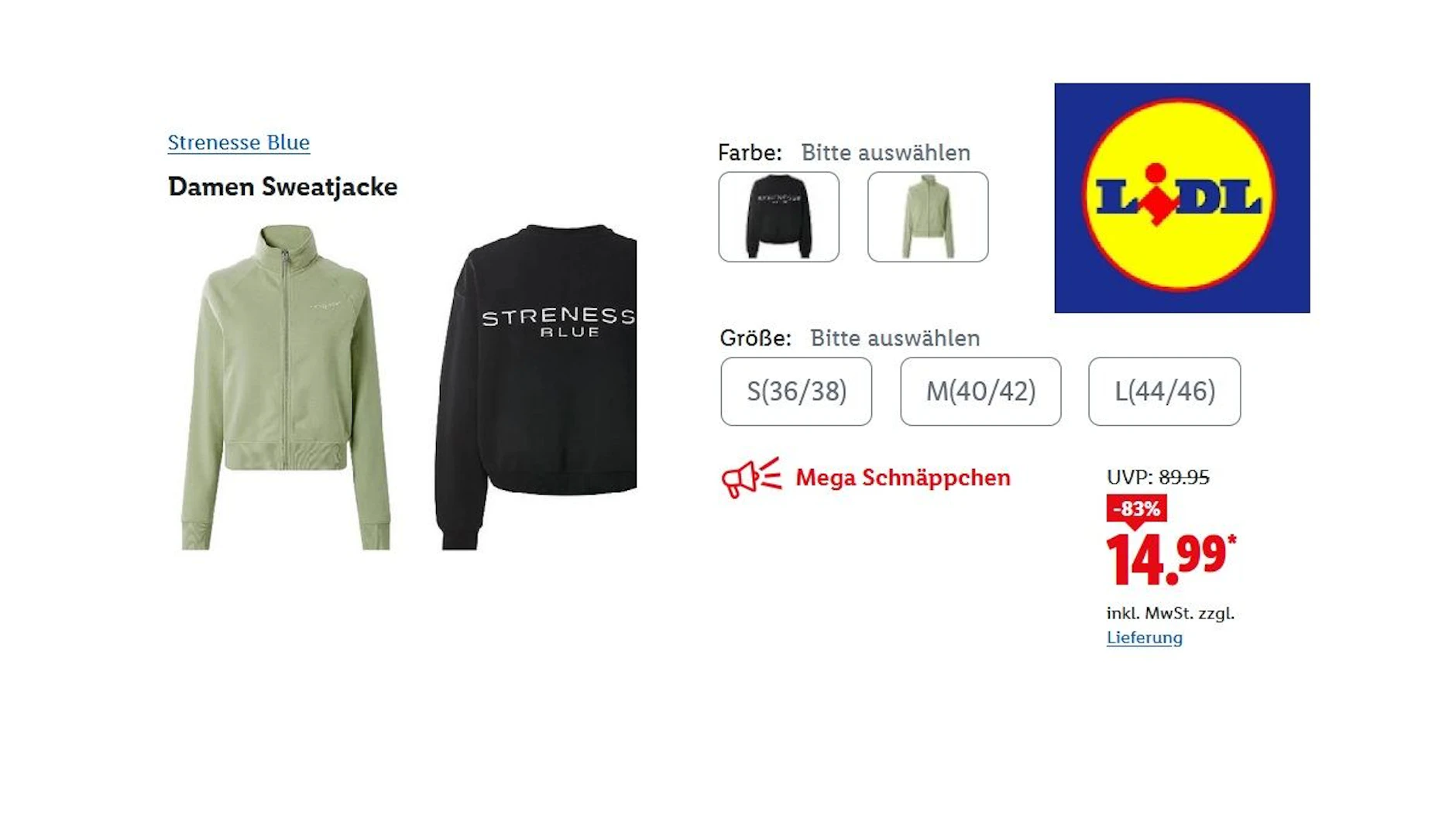Strenesse Blue Damen Sweatjacke