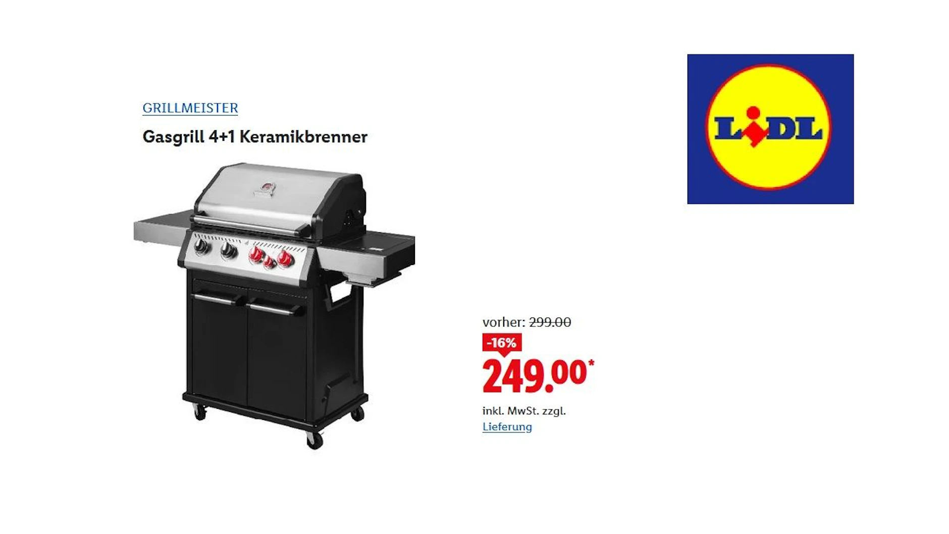 Grillmeister Gasgrill