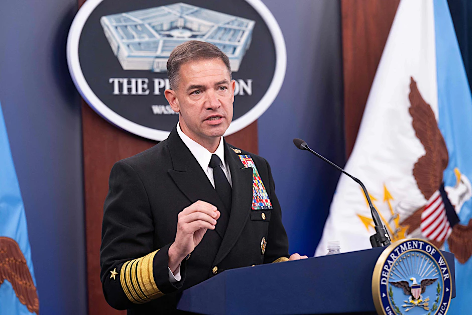 Der Befehlshaber des US-Zentralkommandos Centcom, Brad Cooper