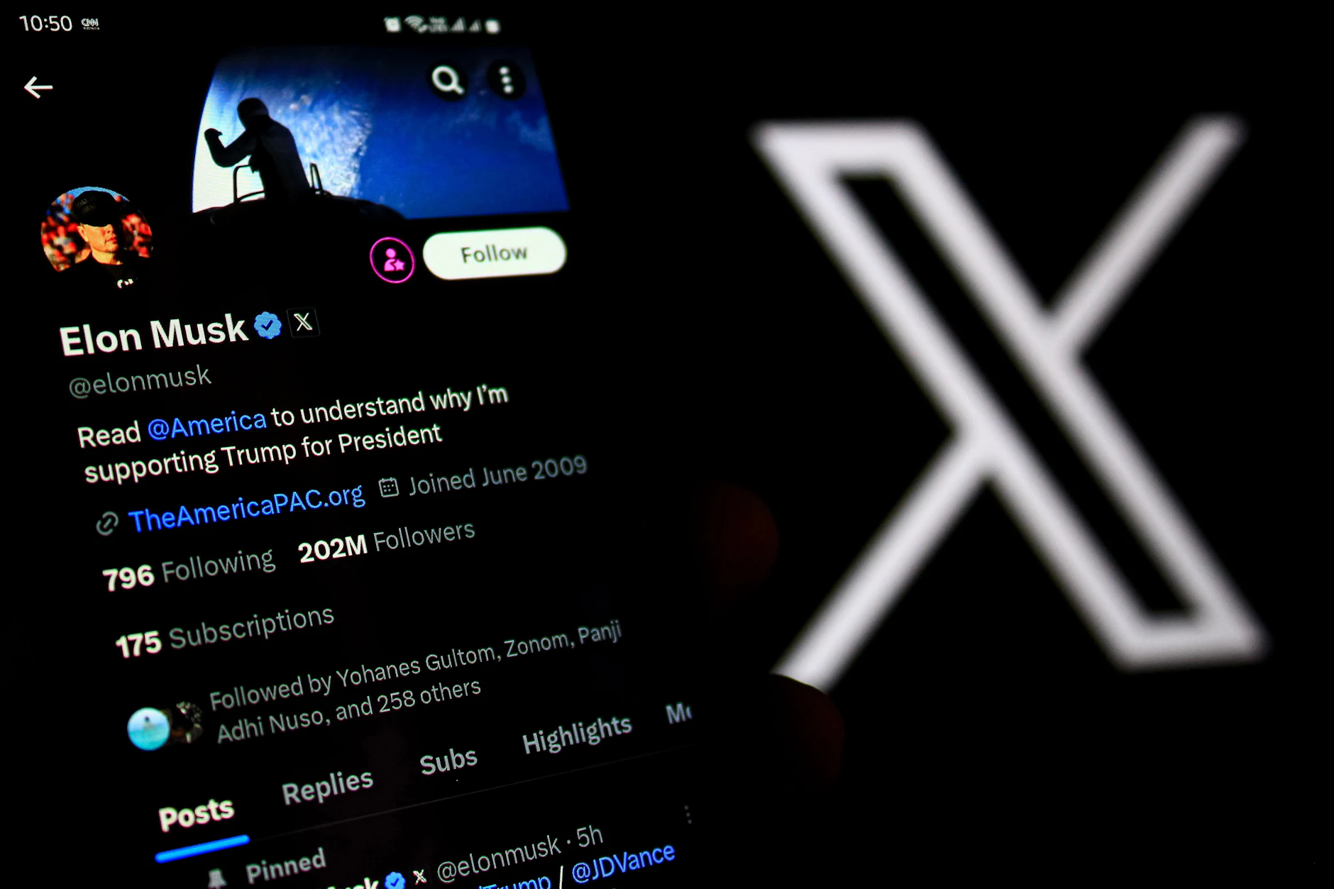 Drei Parteien verlassen die Plattform X.