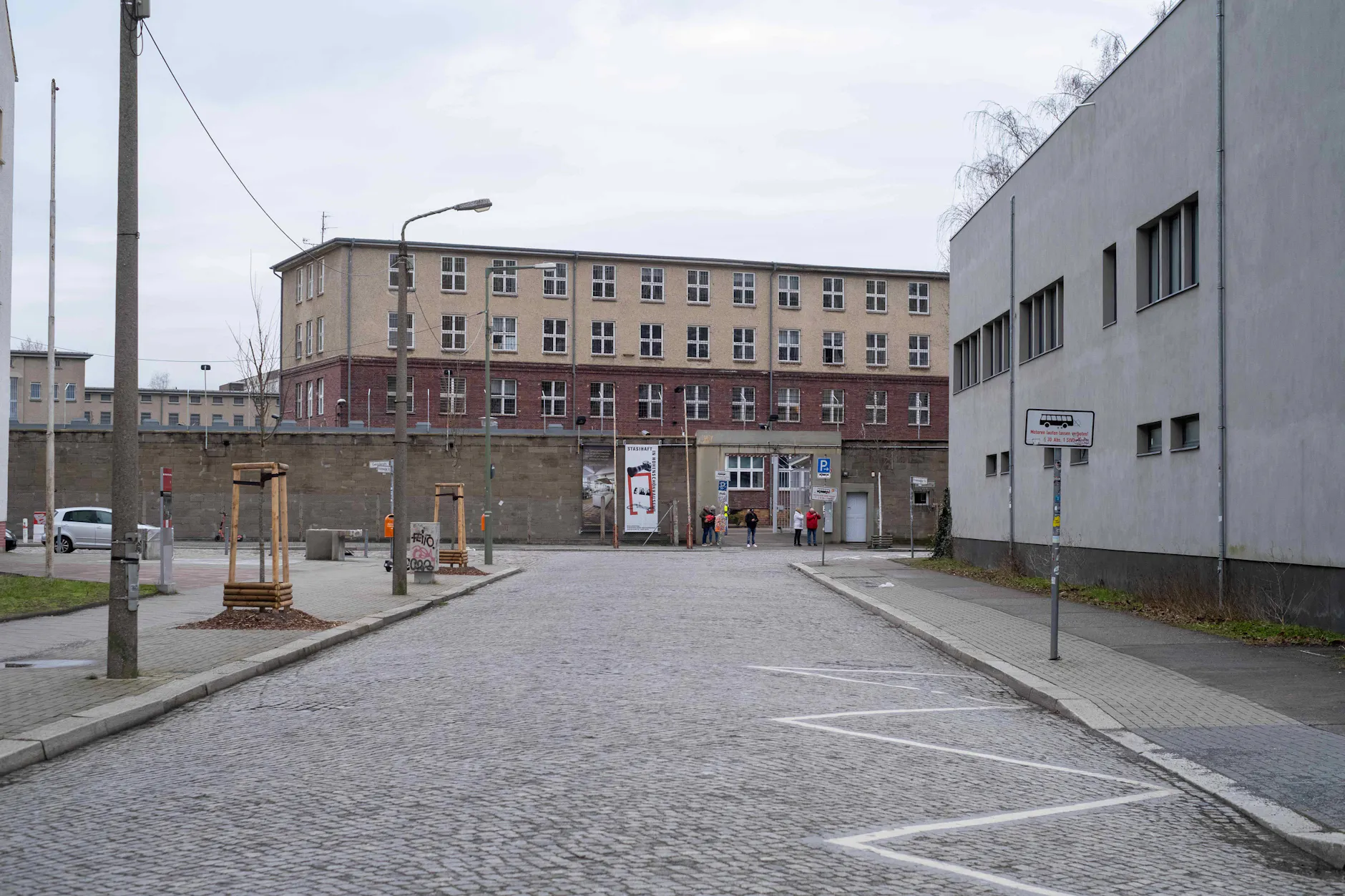 Die Gedenkstätte Berlin-Hohenschönhausen auf dem Gelände der ehemaligen Stasi-Untersuchungshaftanstalt.