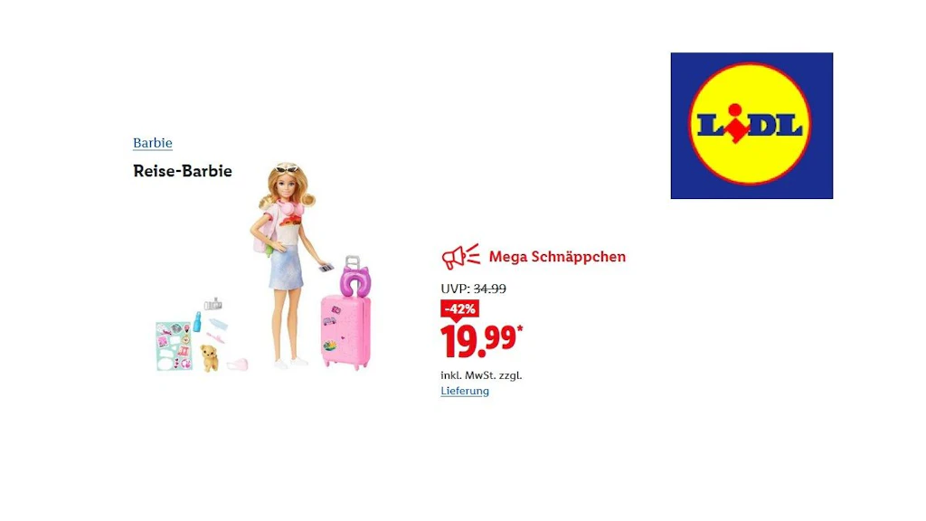 Barbie Reise-Barbie 