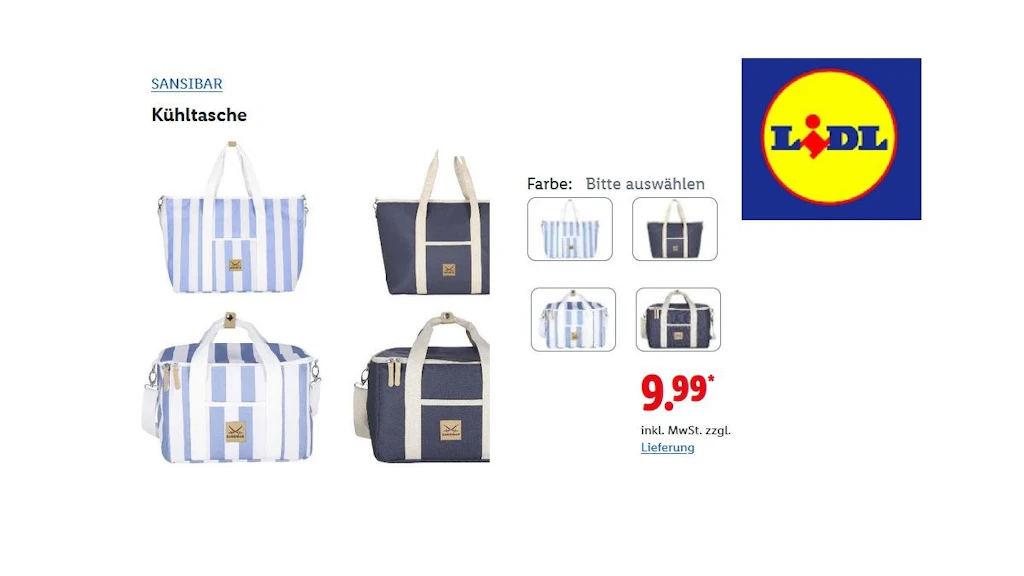 Sansibar Kühltasche 