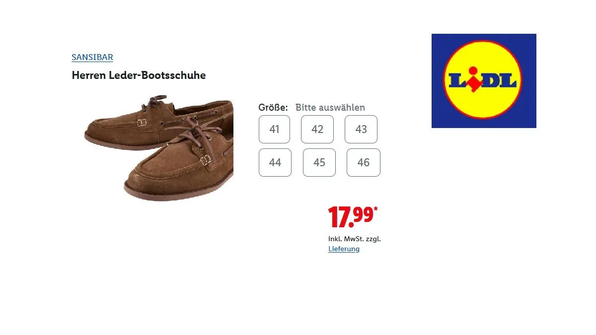 Sansibar Leder-Herren-Bootsschuhe