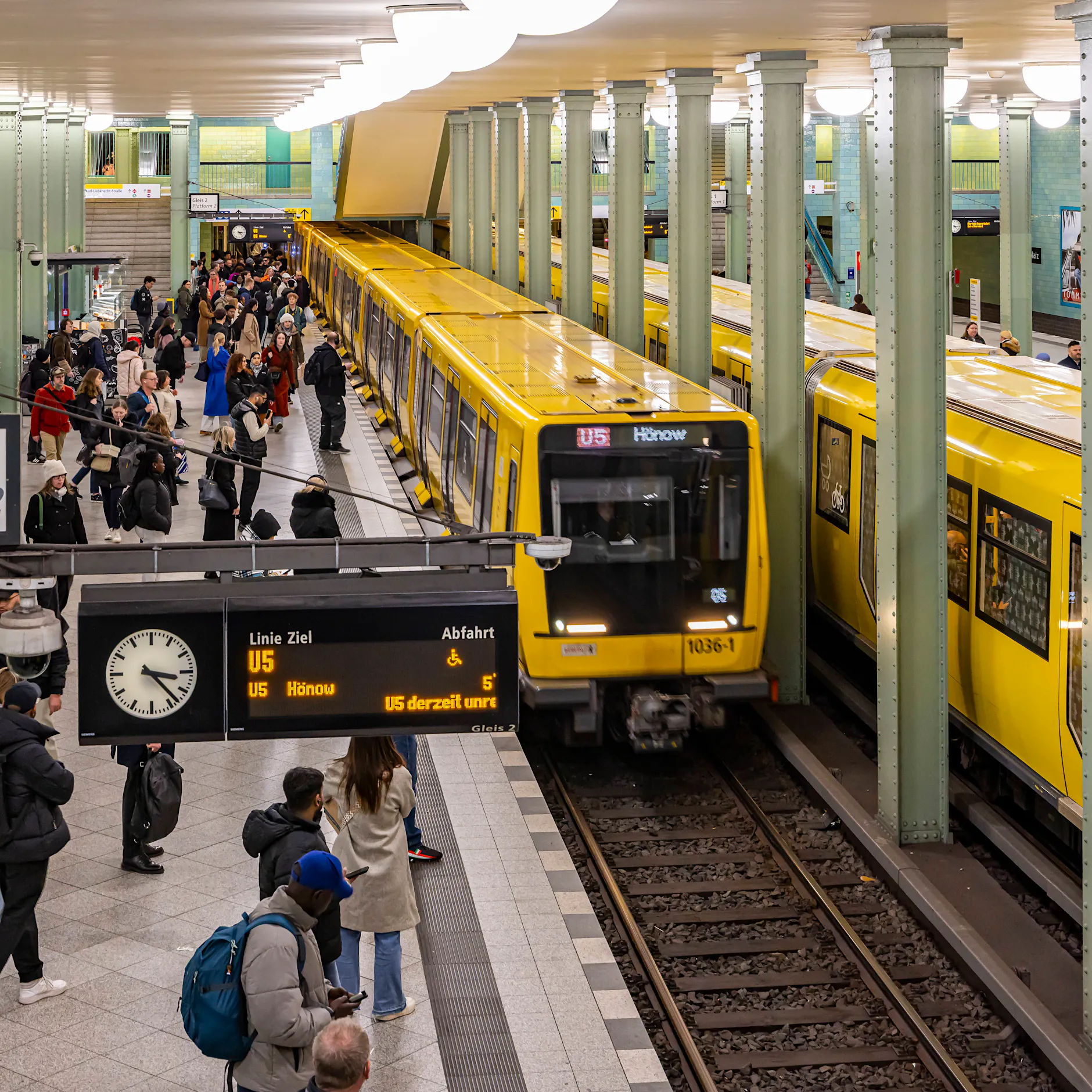 Chaos wegen BVG-Bauarbeiten: Hier steht die U5 bis Juli still