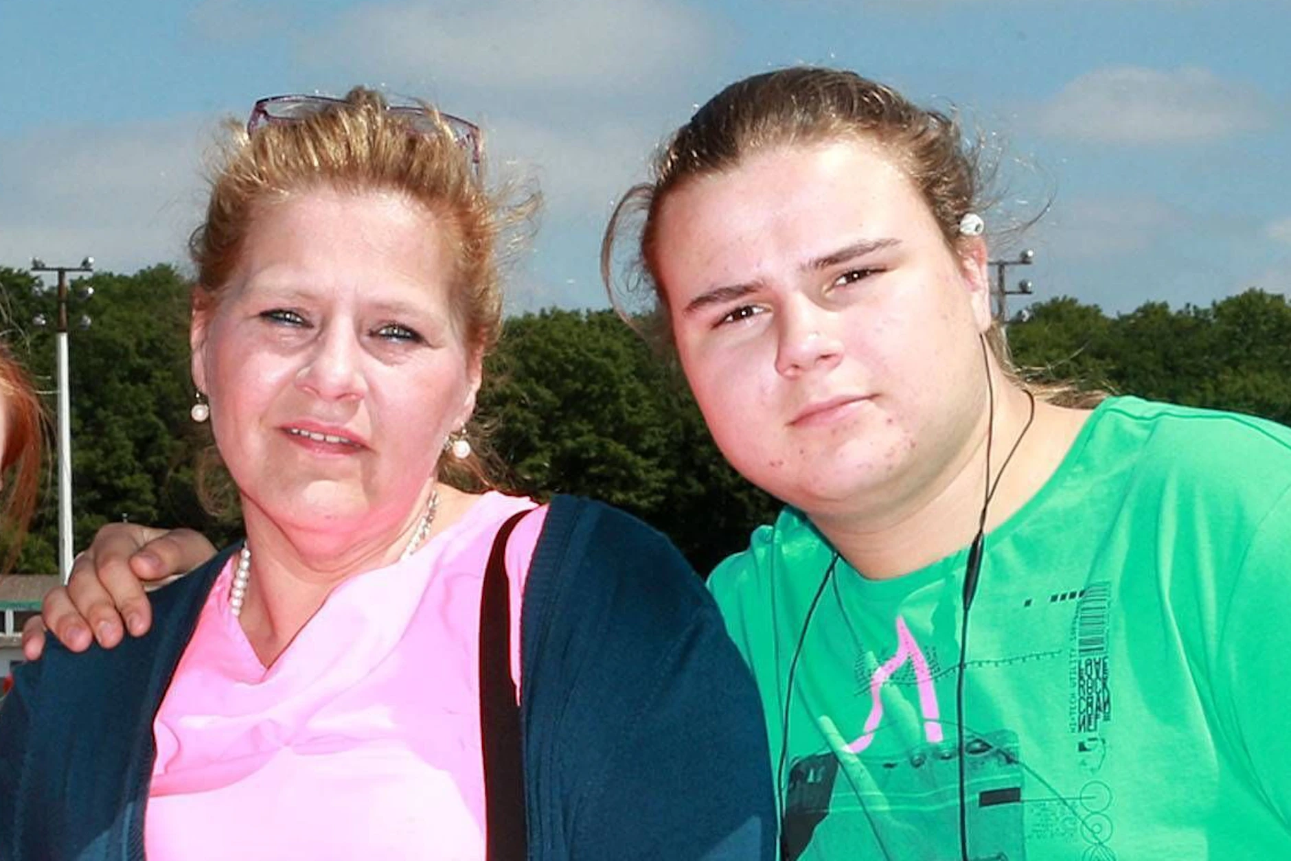 Silvia Wollny mit ihrem Sohn Jeremy Pascal im Jahr 2013.