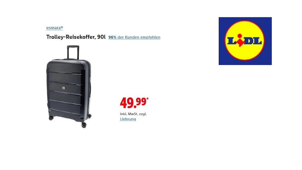 esmara Trolley-Reisekoffer  