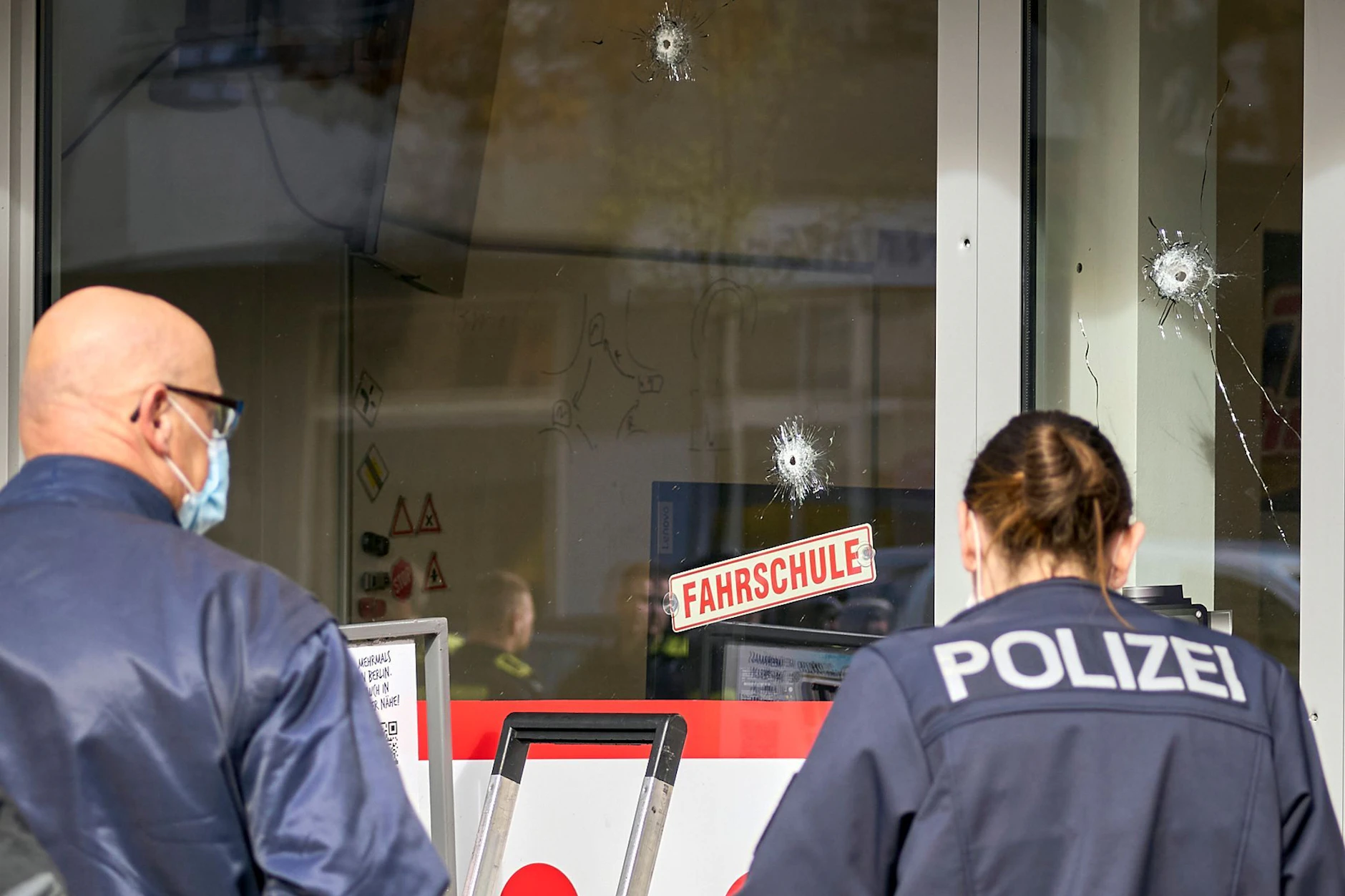 In Berlin wurden in den vergangenen Monaten mehrere Fahrschulen beschossen.