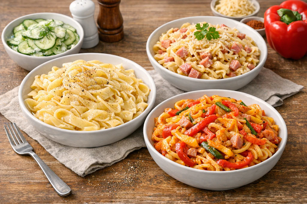 Butternudeln und Schinkennudeln: So ging clevere Pasta in der DDR