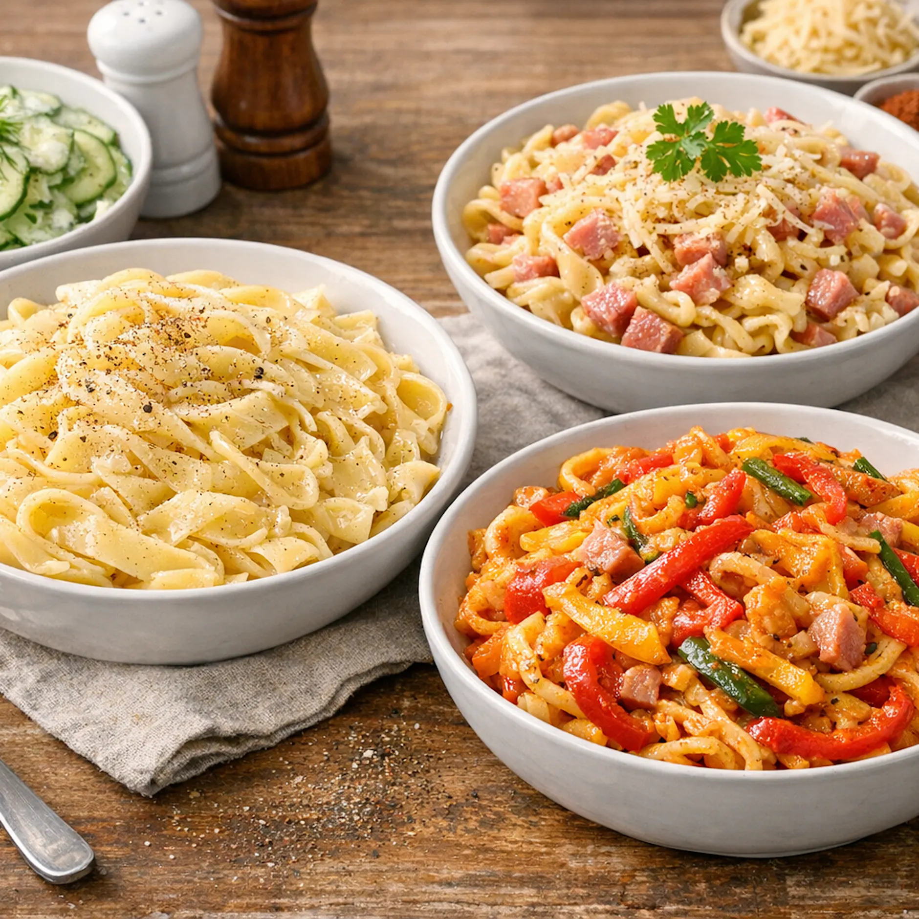 Butternudeln und Schinkennudeln: So ging clevere Pasta in der DDR