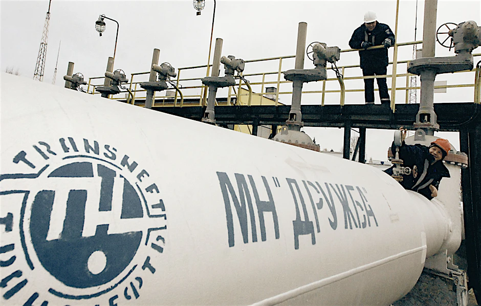 Auslöser der Diskussionen: Die Druschba-Pipeline